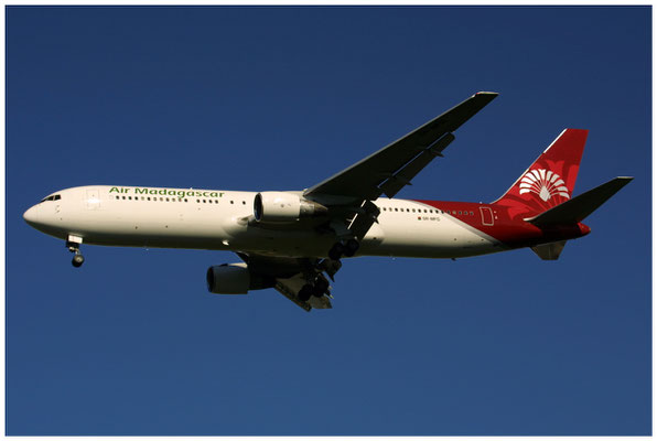Air Madagascar / Boeing 767-300 / 5R-MFG / 14.08.2004 / © Martin Hackl