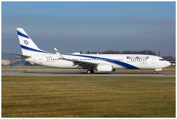 EL AL Israel Airlines / Boeing 737-800WL / 4X-EHC / 27.01.2018 / © Berni Müller