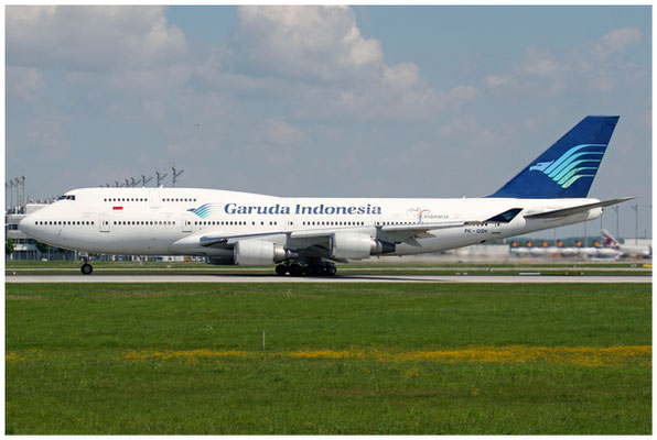 Garuda Indonesia / Boein 747-400 / PK-GSH / 24.05.2010 / © Martin Hackl
