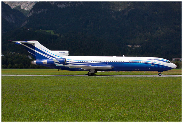 Starling Aviation / Boeing 727-200WL(RE) Super 27 / M-STAR / 07.08.2014 / © Berni Müller