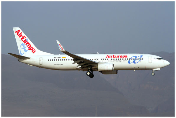 Air Europa / Boeing 737-800WL / EC-ISN / 22.08.2012 / © Eva Maria Müller