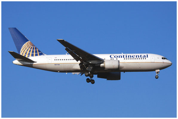 Continental Airlines / Boeing 767-200ER / N65178 / 11.04.2010 / © Berni Müller