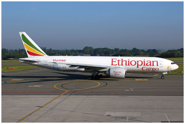 Ethiopian Airlines / Boeing 777 F / ET-APU / 10.06.2021 / © Martin Hackl