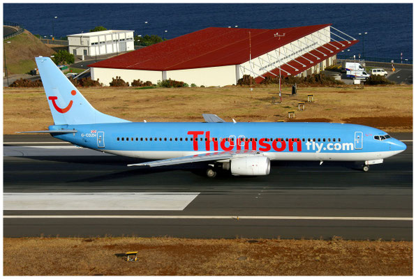 Thomsonfly / Boeing 737-800 / G-CDZH / 25.08.2008 / © Berni Müller
