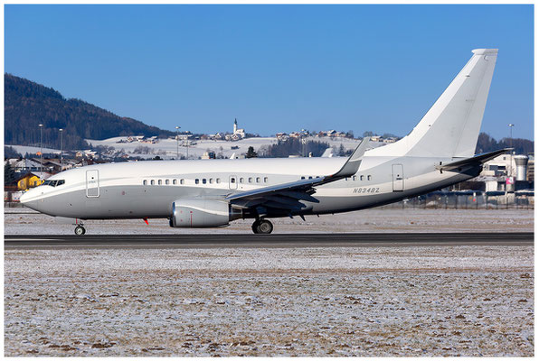 private / Boeing 737-700 WL (BBJ1) / N834BZ / 20.01.2024 / © Berni Müller