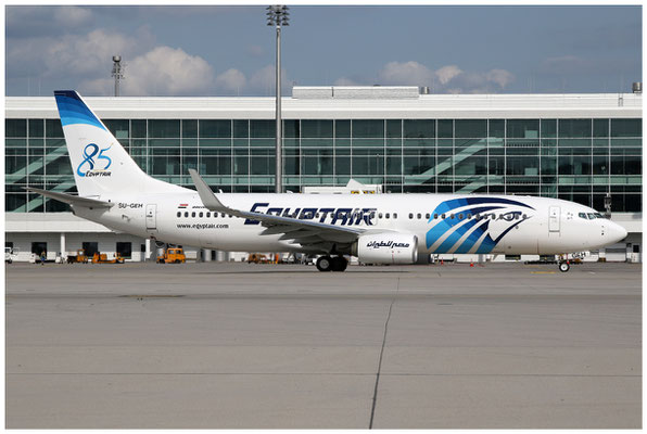 Egypt Air / Boeing 737-800 WL / SU-GEH / 21.08.2017 / © Martin Hackl