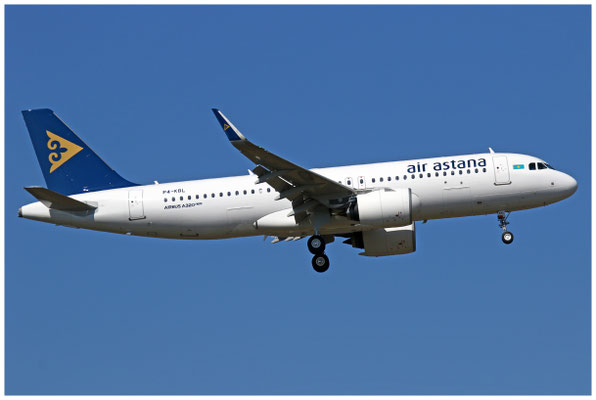 Air Astana / Airbus A320-200 N / P4-KBL / 01.04.2020 / © Martin Hackl