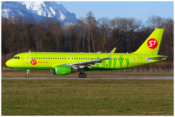 S7 Airlines / Airbus A320-200SL / VP-BOM / 20.02.2016 / © Berni Müller