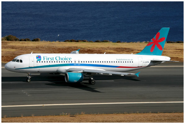 First Choice Airways / Airubs A320-200 / G-OOPW / 25.08.2008 / © Berni Müller