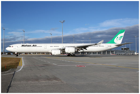Mahan Air / Airbus A340-600 / EP-MMR / 31.12.2017 / © Martin Hackl