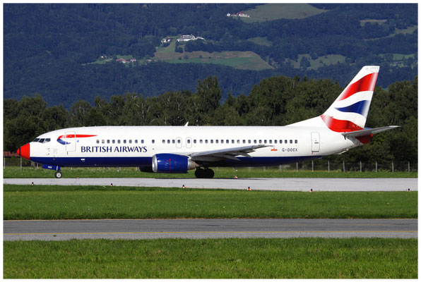 British Airways / Boeing 737-400 / G-DOCX / 06.08.2011 / © Berni Müller 