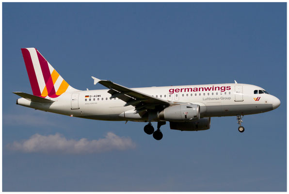 Germanwings / Airbus A319-100 / D-AGWK / 23.08.2015 / © Berni Müller