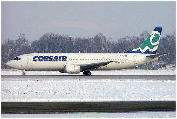 Corsair / Boeing 737-400 / F-GFUG / 11.01.2003 / © Berni Müller