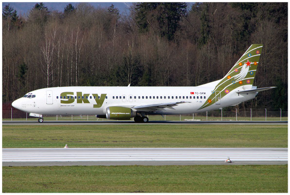 Sky Airlines / Boeing 737-400 / TC-SKM / 24.03.2011 / © Berni Müller