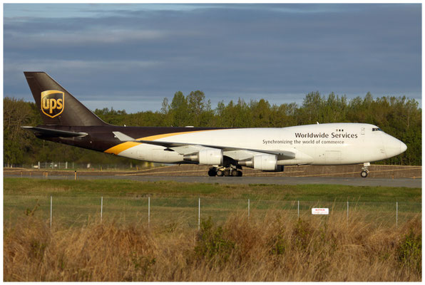 United Parcel Service / Boeing 747-400 F / N573UP / 12.05.2016 / © Martin Hackl