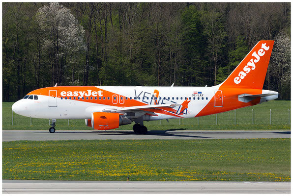 EasyJet Europe / Airbus A319-100 / OE-LKF / 20.04.2019 / © Berni Müller