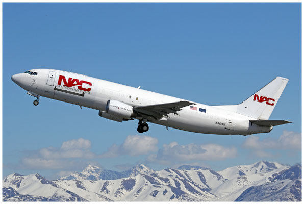 Northern Air Cargo / Boeing 737-400 F / N401YK / 28.04.2024 / © Martin Hackl