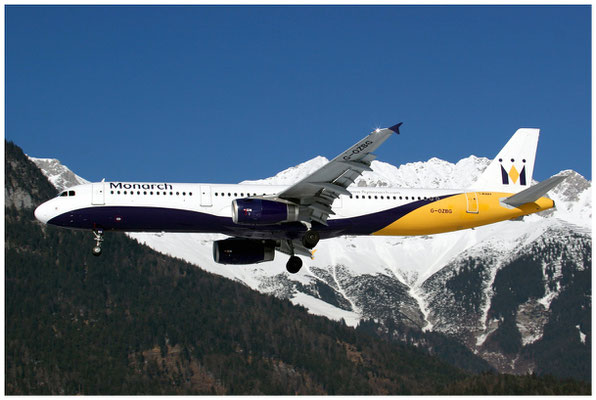 Monarch Airlines / Airbus A321-200 / G-OZBG / 16.01.2010 / © Martin Hackl