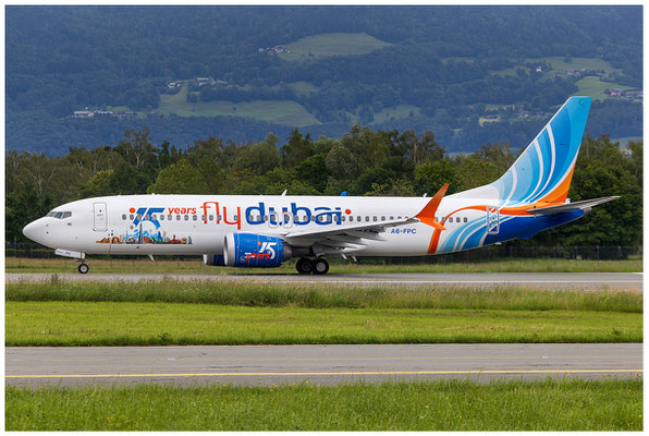 FlyDubai / Boeing 737-8 Max / A6-FPC / 11.06.2024 / © Berni Müller