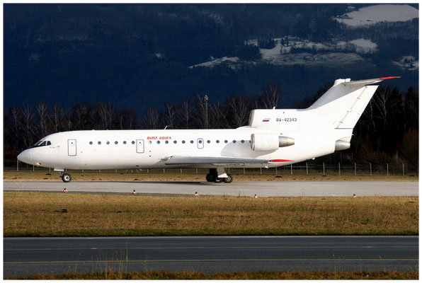 VIM Airlines / Yakovlev Yak-42D / RA-42343 / 03.01.2007 / © Berni Müller