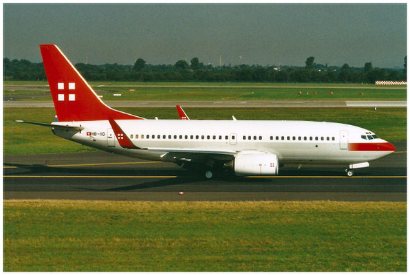 PrivatAir SA / Boeing 737-700 WL (BBJ1) / HB-IIQ / 00.08.2002 / © Martin Hackl