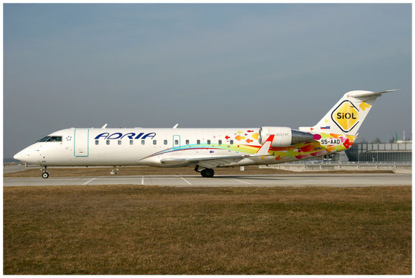 Adria Airways / CRJ-200 / S5-AAD / 23.03.2010 / © Martin Hackl