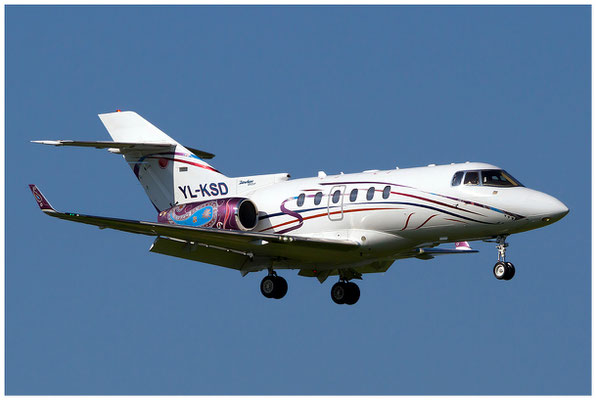 KS Avia / Hawker 850XP / YL-KSD / 01.07.2016 / © Berni Müller