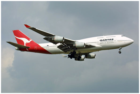 Qantas Airways / Boeing 747-400 / VH-OJK / 24.08.2003 / © Martin Hackl