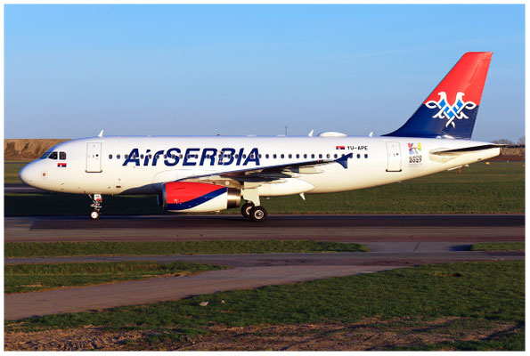 Air Serbia / Airbus A319-100 / YU-APE / 22.04.2026 / © Martin Hackl