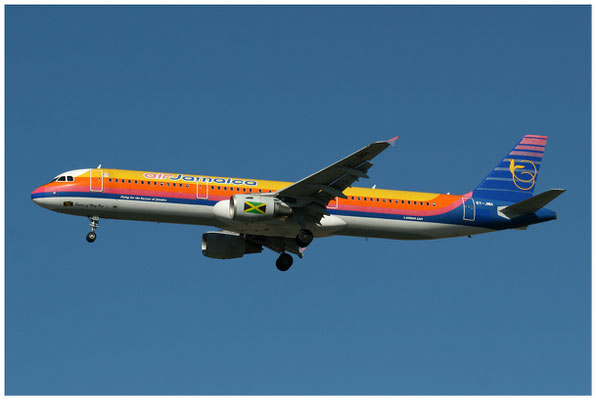 Air Jamaica / Airbus A321-200 / 9Y-JMH / 21.10.2007 / © Martin Hackl