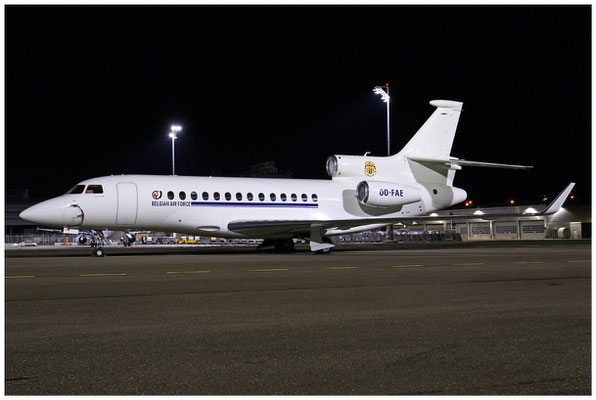 Belgium Air Force / Falcon 7 X / OO-FAE / 16.02.2023 / © Martin Hackl