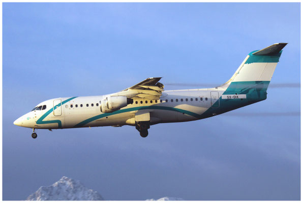 Astra Airlines / BAe 146-300 / SX-DIX / 24.12.2009 / © Berni Müller