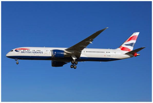 British Airways / Boeing 787-9 / G-ZBKI /  25.11.2017 / © Berni Müller