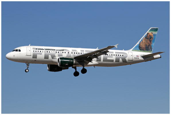 Frontier Airlines / Airbus A320-200 / N211FR / 23.10.2019 / © Martin Hackl