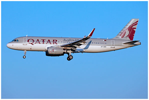 Qatar Airways / Airbus A320-200 SL / A7-AHS / 29.04.2025 / © Martin Hackl