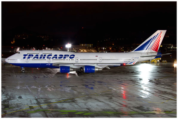Transaero Airlines / Boeing 747-400 / EI-XLB / 07.01.2012 / © Berni Müller