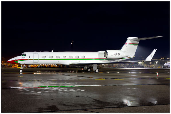 Oman Royal Flight / Gulfstream V / A4O-AD / 16.02.2018 / © Berni Müller