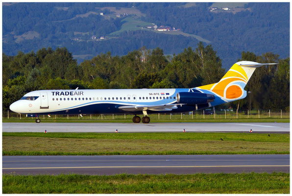 Trade Air / Fokker 100 / 9A-BTE / 10.08.2015 / © Berni Müller