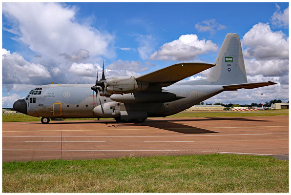 Royal Saudi Air Force / Lockheed VC-130H Hercules / 486 / 17.07.2023 / © Martin Hackl
