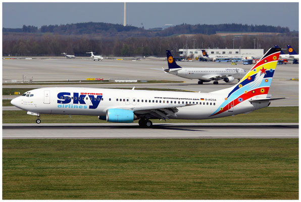 German Sky Airlines / Boeing 737-800 / D-AGSA / 03.04.2011 / © Berni Müller