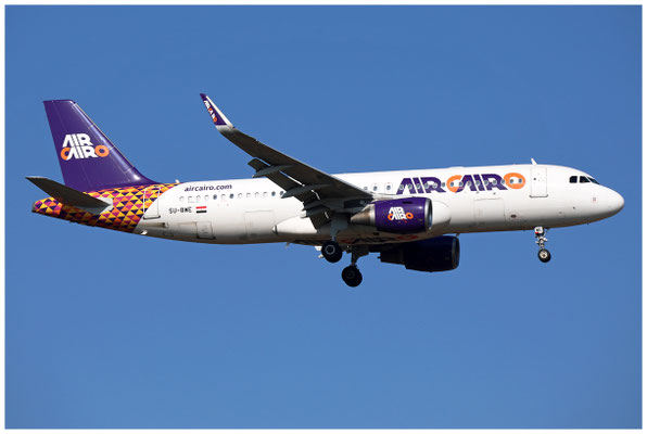 Air Cairo / Airbus A320-200 SL / SU-BWE / 05.03.2026 / © Martin Hackl