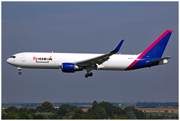 Fly Khiva / Boeing 767-300 F / UK67014 / 13.08.2024 / © Martin Hackl