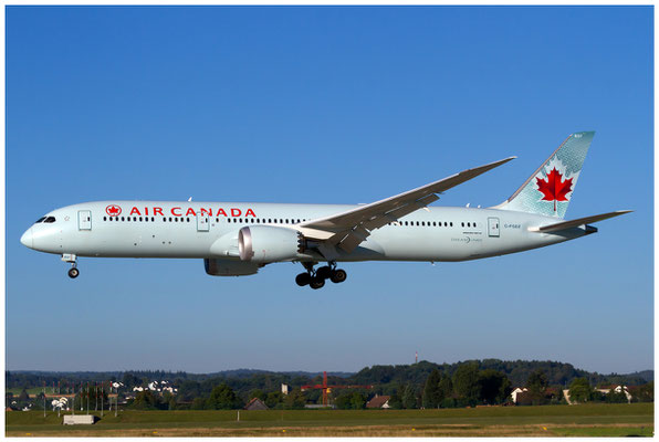Air Canada / Boeing 787-9 / C-FGDZ / 24.08.2016 / © Berni Müller