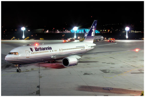 Britannia Airways / Boeing 767-200ER / G-BYAA / Januar 2004