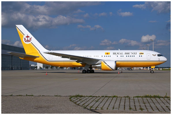 Brunei Royal Flight / Boeing 767-200 / V8-MHB / 11.07.2024 / © Martin Hackl