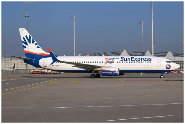 SunExpress / Boeing 737-800 WL / TC-SEK / 20.03.2020 / © Martin Hackl