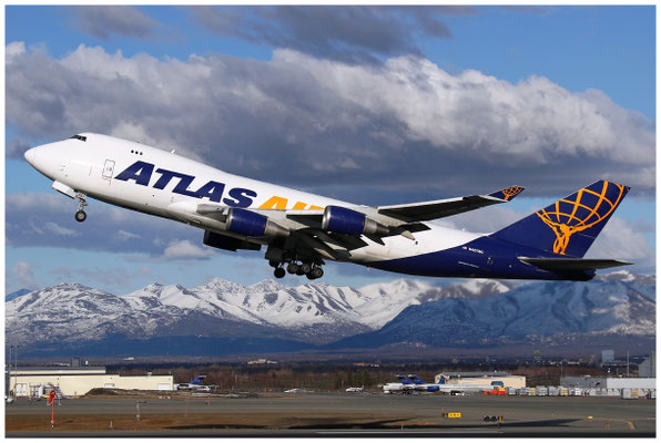 Atlas Air / Boeing 747-400 F / N487MC / 26.04.2024 / © Martin Hackl