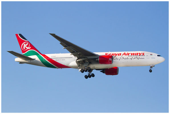 Kenya Airways / Boeing 777-200ER / 5Y-KQT / 31.05.2014 / © Eva Maria Müller