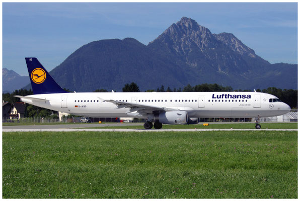 Lufthansa / Airbus A321-200 / D-AISO / 31.08.2009 / © Berni Müller