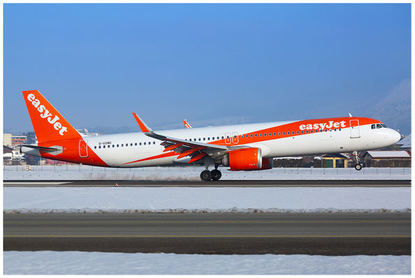 easyJet / Airbus A321-200 Neo / G-UZMC / 13.01.2024 / © Berni Müller
